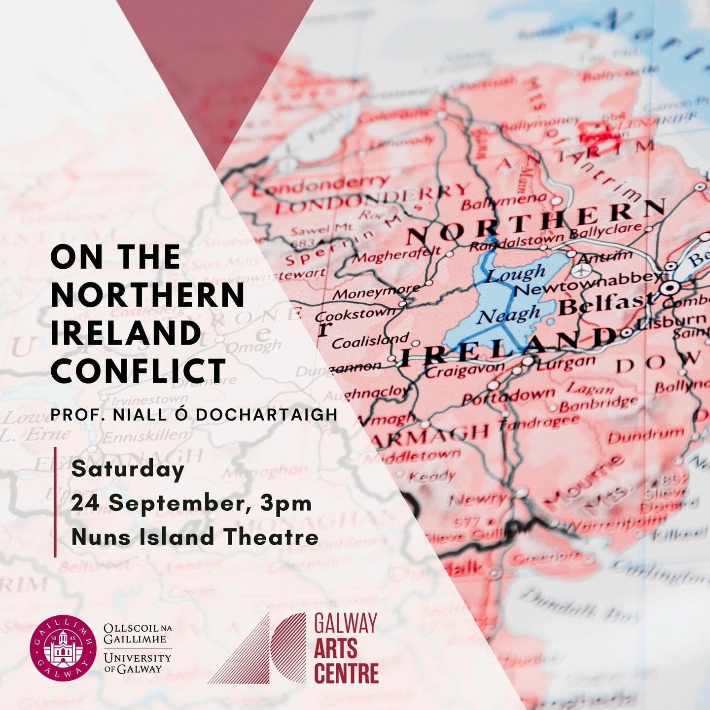 Prof Niall Dochartaigh On Northern Ireland Conflict Galway Arts Centre